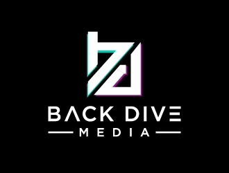 Back Dive Media logo design by akilis13