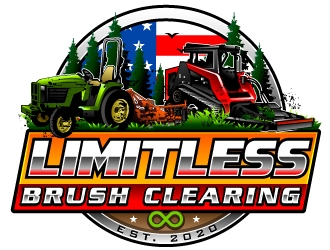 Limitless Brush Clearing logo design by Suvendu