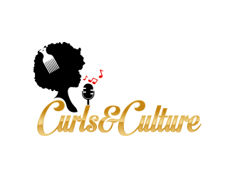 Curls&Culture logo design by fastsev
