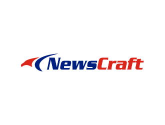 NewsCraft or News Force 1 logo design by Gwerth