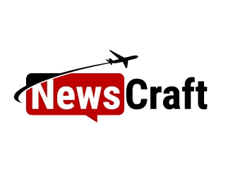NewsCraft or News Force 1 logo design by jaize