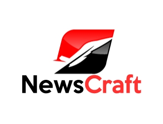 NewsCraft or News Force 1 logo design by AamirKhan