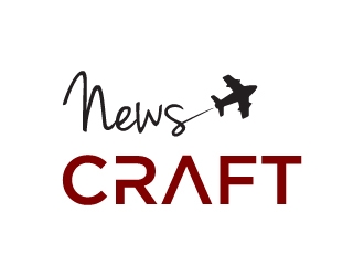 NewsCraft or News Force 1 logo design by Moon