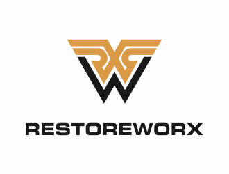 Restoreworx logo design by Renaker