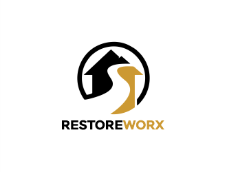 Restoreworx logo design by Gwerth