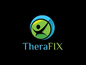 Therafix logo design by manson