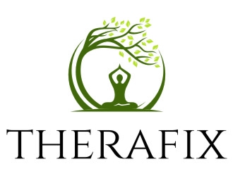 Therafix logo design by jetzu