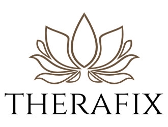 Therafix logo design by jetzu
