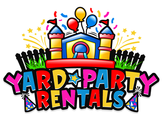 Yard Party Rentals logo design by megalogos
