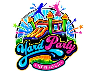 Yard Party Rentals logo design by REDCROW