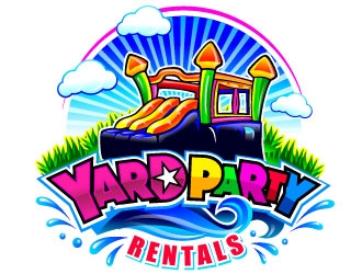 Yard Party Rentals logo design by REDCROW