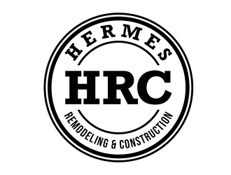 HRC - HERMES REMODELING & CONSTRUCTION  logo design by aura
