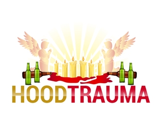 HoodTrauma logo design by Roma