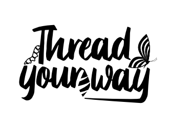Thread Your Way logo design by TinaVainilla