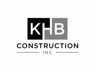KHB Construction or Kitchen   Home   Bath inc  Logo Design