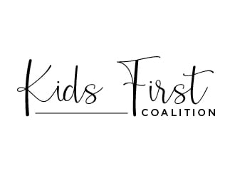 Kids First Coalition logo design by cybil