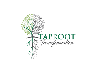 Taproot Transformation logo design by oke2angconcept