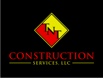 TNT Construction Services, LLC logo design by puthreeone
