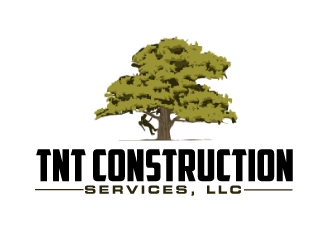 TNT Construction Services, LLC logo design by AamirKhan