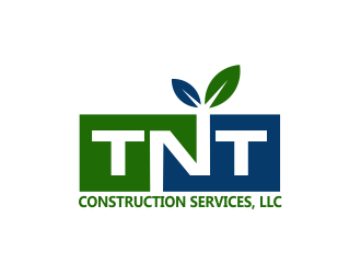 TNT Construction Services, LLC logo design by Girly