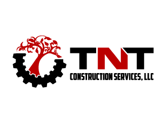 TNT Construction Services, LLC logo design by PRN123