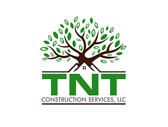TNT Construction Services, LLC logo design by 3Dlogos