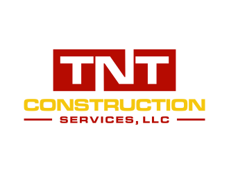 TNT Construction Services, LLC logo design by p0peye