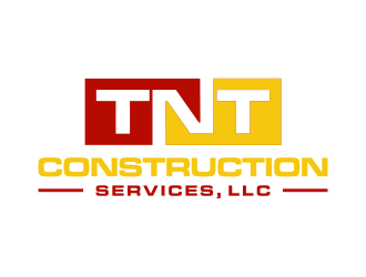 TNT Construction Services, LLC logo design by p0peye