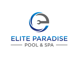 Elite Paradise Pool & Spa  logo design by Franky.
