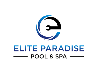 Elite Paradise Pool & Spa  logo design by Franky.