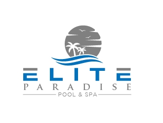 Elite Paradise Pool & Spa  logo design by pambudi