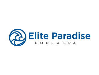 Elite Paradise Pool & Spa  logo design by Greenlight