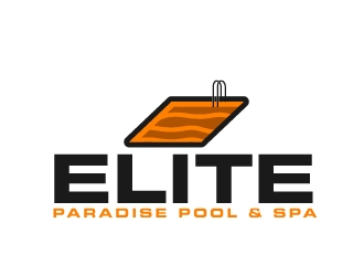 Elite Paradise Pool & Spa  logo design by AamirKhan