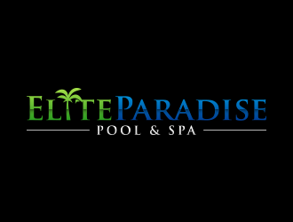 Elite Paradise Pool & Spa  logo design by lexipej