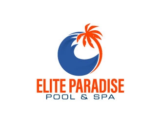Elite Paradise Pool & Spa  logo design by daywalker