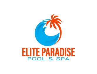 Elite Paradise Pool & Spa  logo design by daywalker