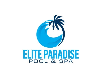 Elite Paradise Pool & Spa  logo design by daywalker