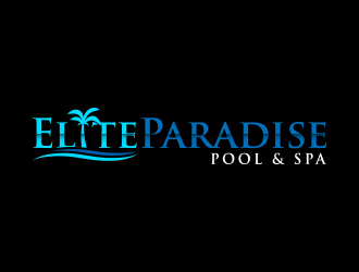 Elite Paradise Pool & Spa  logo design by lexipej