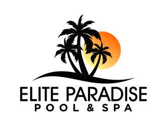 Elite Paradise Pool & Spa  logo design by cintoko