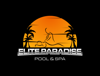 Elite Paradise Pool & Spa  logo design by diki