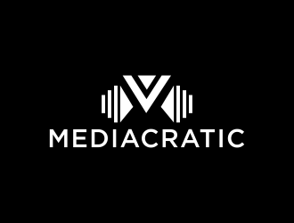 Mediacratic logo design by checx