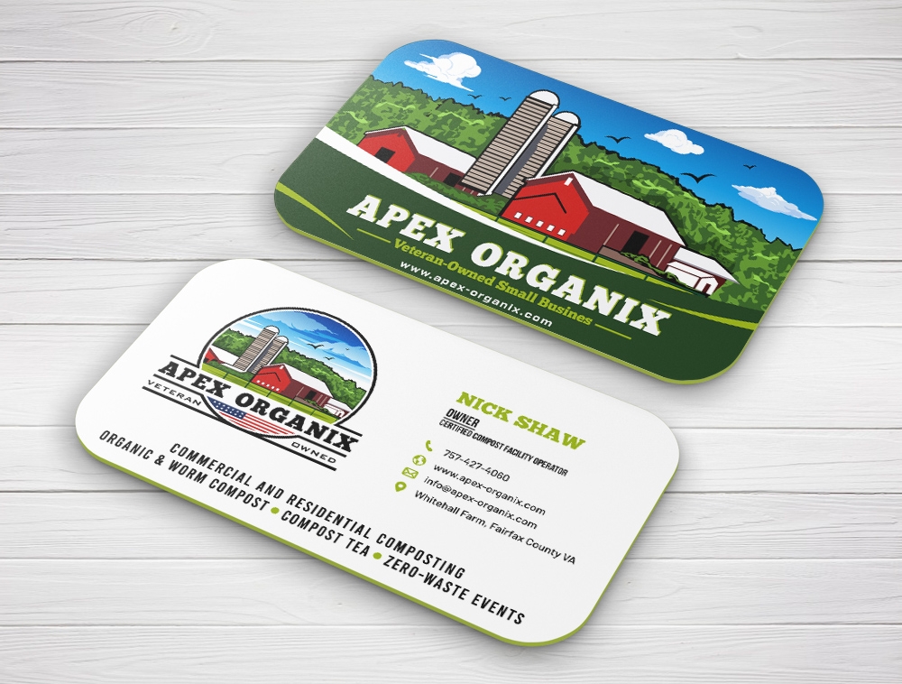 Apex Organix logo design by Niqnish
