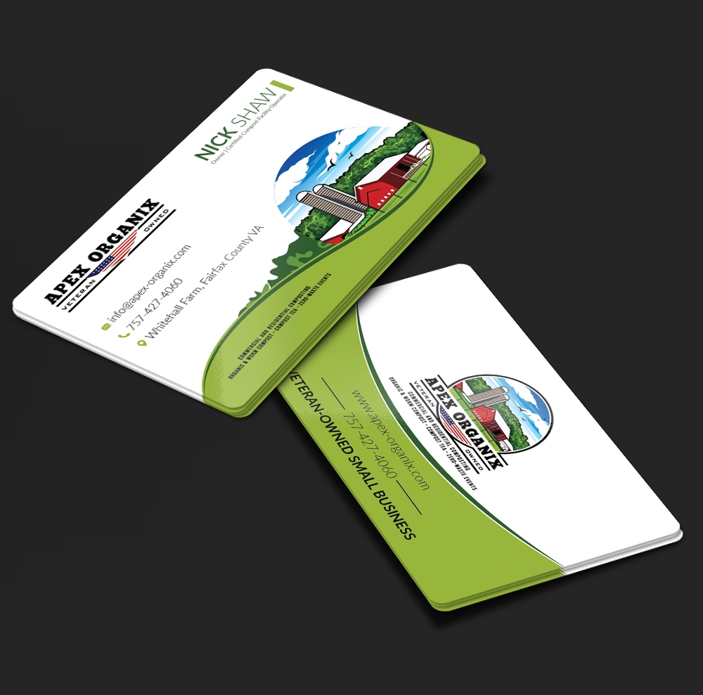 Apex Organix logo design by DreamLogoDesign