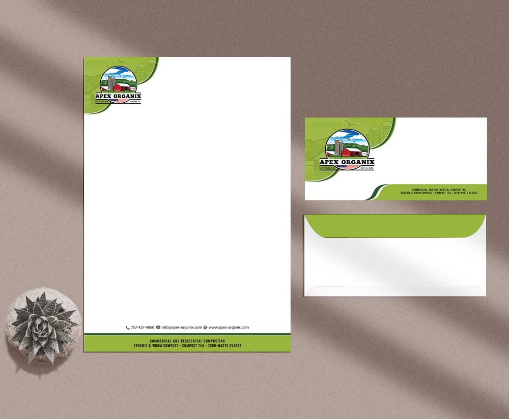 Apex Organix logo design by DreamLogoDesign