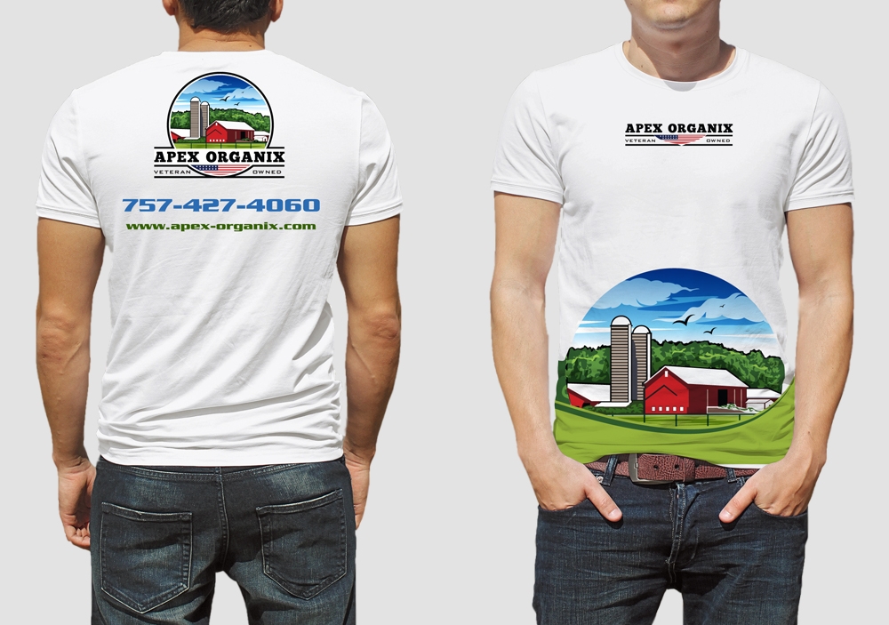 Apex Organix logo design by DreamLogoDesign