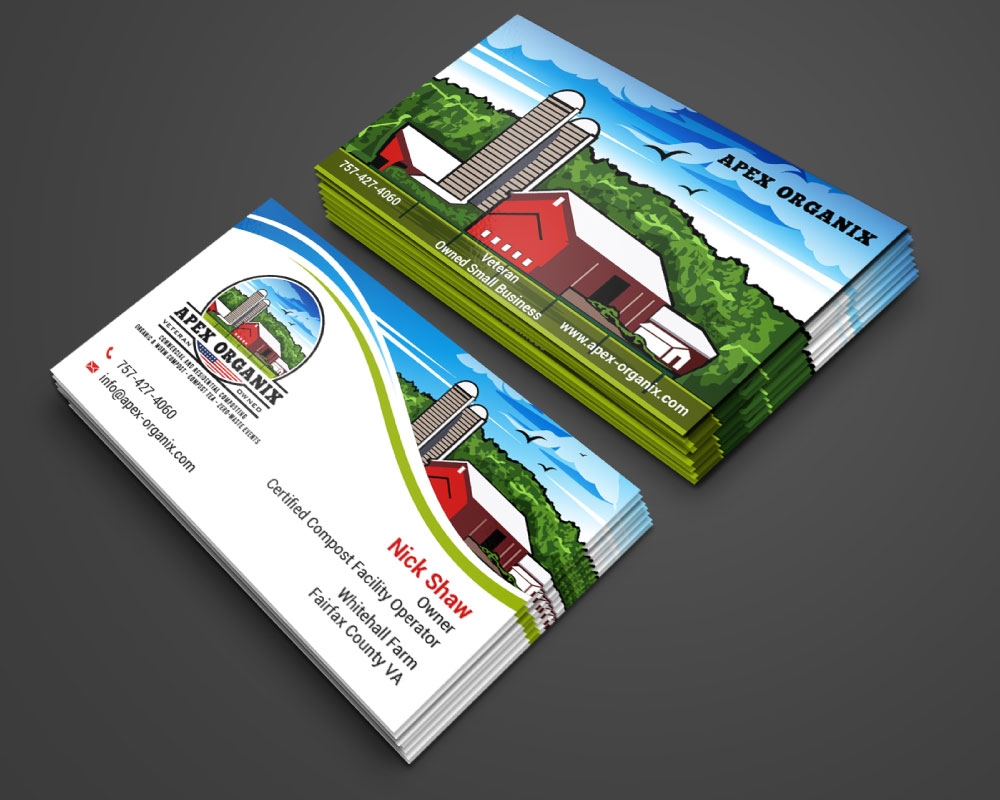 Apex Organix logo design by Boomstudioz