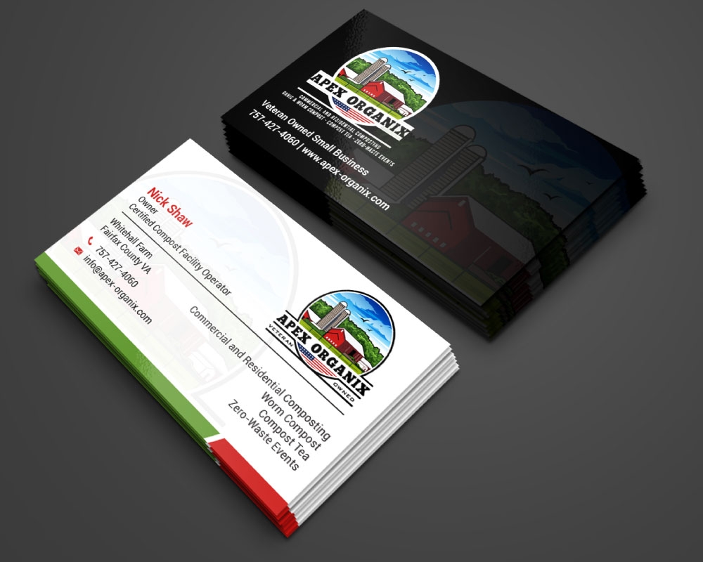 Apex Organix logo design by Boomstudioz