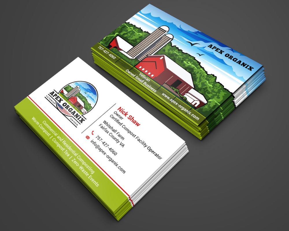 Apex Organix logo design by Boomstudioz