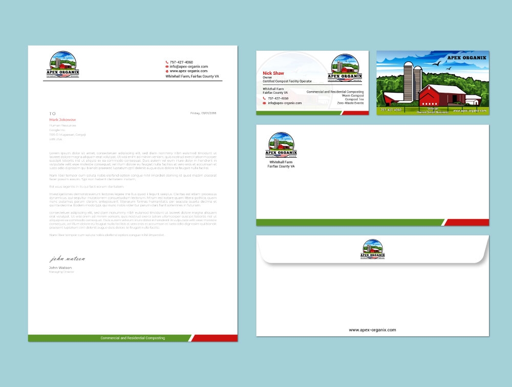 Apex Organix logo design by Boomstudioz