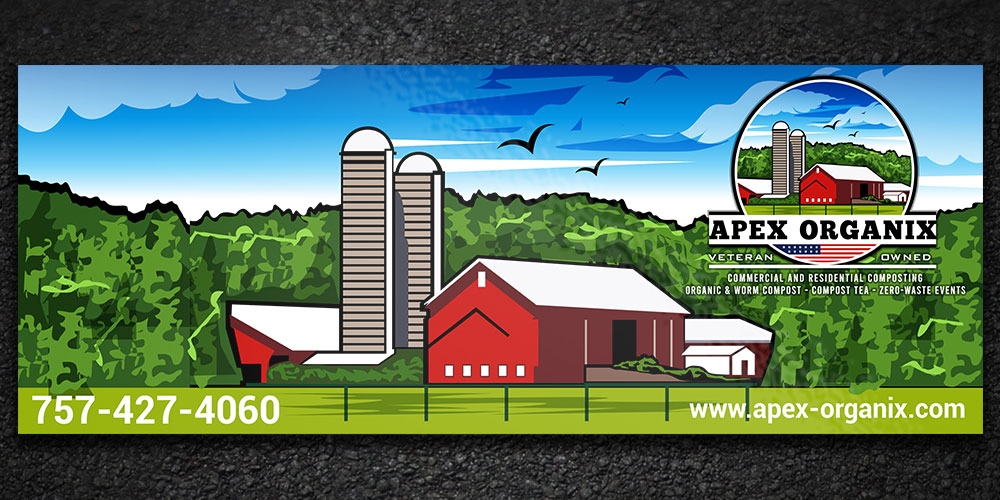 Apex Organix logo design by Boomstudioz